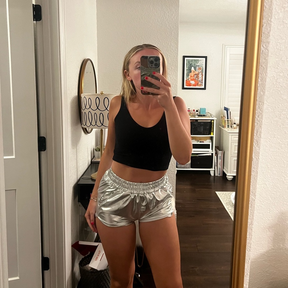 Metallic Shorts